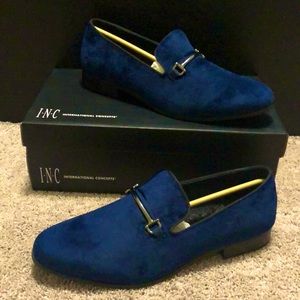 INC velvet shoes